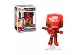 Iron man Funko figurka - Iron Man red chrome