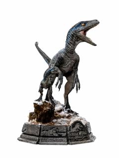 Jurassic World Dominion Deluxe Art Scale - soška - Blue and Beta