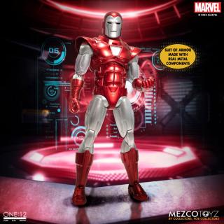 Marvel - akční figurka - Iron Man (Silver Centurion Edition)