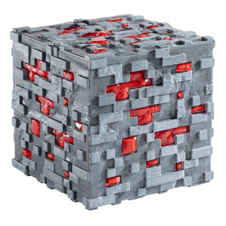 Minecraft - replika - Illuminating Redstone Ore Cube