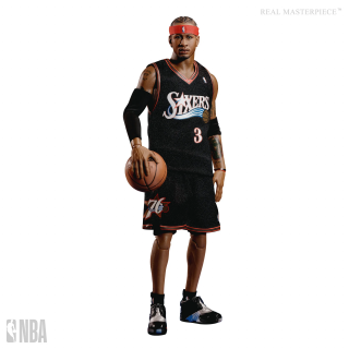 NBA Collection Real Masterpiece - akční figurka - Allen Iverson (Limited Retro Edition)