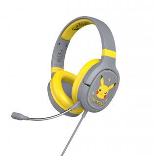 OTL - herní sluchátka - Pokémon Pikachu Grey / Yellow Pro G1