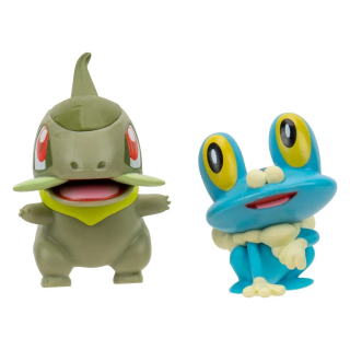 Pokémon - sada figurek - Battle Figure Pack (Froakie a Axew)