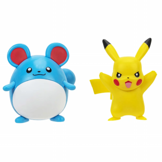 Pokémon - sada figurek - Battle Figure Pack (Pikachu a Marill)