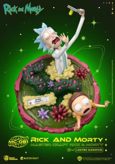 Rick and Morty Master Craft - soška - Rick and Morty