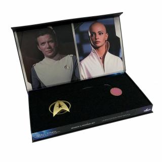 Star Trek: The Motion Picture - replika - Ilia Sensor And Command Insignia Limited Edition Set