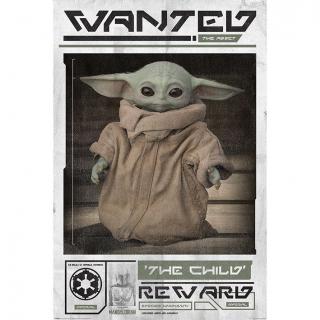 Star Wars: Mandalorian - plakát - Wanted the Child