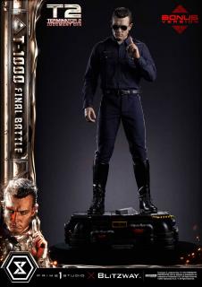 Terminator 2 Museum Masterline Series - soška - T-1000 Final Battle Deluxe Bonus Version