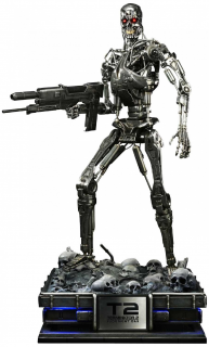 Terminator 2 Museum Masterline Series - soška - T-800 Endoskeleton
