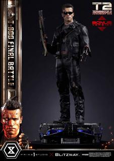 Terminator 2 Museum Masterline Series - soška - T-800 Final Battle Deluxe Bonus Version