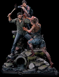 The Last of Us Part I Ultimate Premium Masterline Series - soška - Joel & Ellie Deluxe Bonus Version