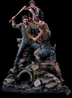 The Last of Us Part I Ultimate Premium Masterline Series - soška - Joel & Ellie Deluxe Version