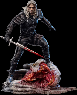 The Witcher BDS Art Scale - soška - Geralt of Rivia