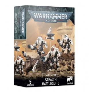 Warhammer 40,000 - mini figurky - T´au Empire: Stealth Battlesuits