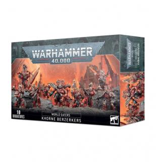 Warhammer 40.000 - mini figurky - World Eaters: Khorne Berzerkers