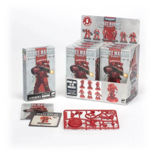 Warhammer 40.000 Space Marine Heroes - mini figurky - Blood Angels Collection 2 Display (8 ks)