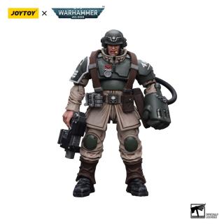 Warhammer 40k - akční figurka - Astra Militarum Cadian Command Squad Veteran Sergeant with Power Fist