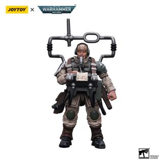 Warhammer 40k - akční figurka - Astra Militarum Cadian Command Squad Veteran with Master Vox