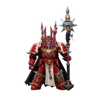 Warhammer 40k - akční figurka - Chaos Space Marines Crimson Slaughter Sorcerer Lord in Terminator Armour