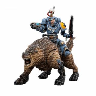 Warhammer 40k - akční figurka - Space Wolves Thunderwolf Cavalry Bjane