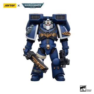 Warhammer 40k - akční figurka - Ultramarines Vanguard Veteran with Chainsword and Bolt Pistol