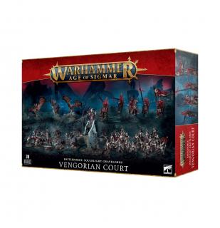 Warhammer: Age of Sigmar - mini figurky - Battleforce: Soulblight Gravelords - Vengorian Court