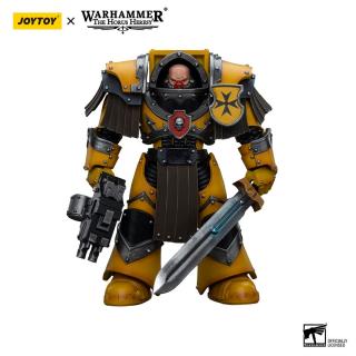 Warhammer: The Horus Heresy - akční figurka - Imperial Fists Legion Cataphractii Terminator Squad Legion Cataphractii Sergeant with Power Sword