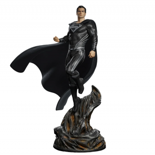Zack Snyder's Justice League Art Scale - soška - Superman Black Suit