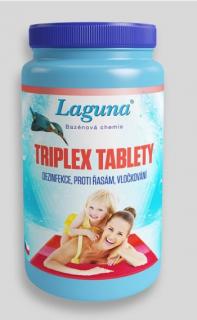 Laguna triplex tablety / tablety 200 g / (Laguna triplex tablety - víceúčelové tablety pro celosezónní průběžnou údržbu bazénové vody)