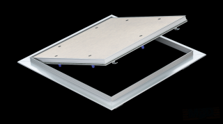 Revizní dvířka 300x300x12,5 mm do SDK prachotěsná (RDLp 300*300*12,5 GKBi US)