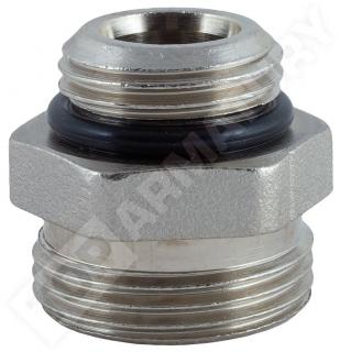 Vsuvka redukovaná 1/2"M x G3/4" eurokonus, niklovaná