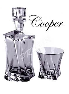 Cooper whisky set 1+6 Bohemia