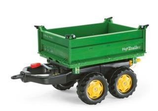 Vlek Mega Trailer za traktory JD (Rolly toys)