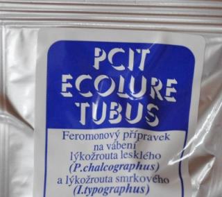 Feromonový odparník PCIT Ecolure Tubus na lýkožrouta smrkového a lesklého