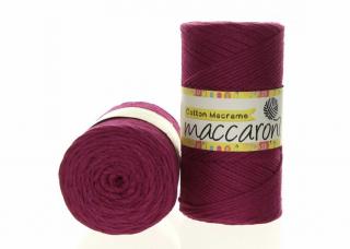 Cotton Macrame 2mm fuchsiová 27-506