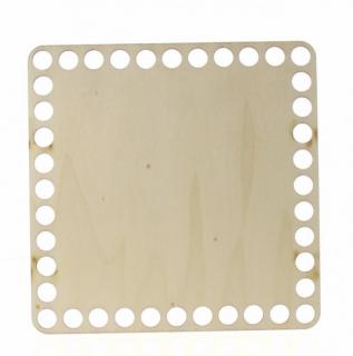 Dřevěné dno čtverec - 15 cm (topol)