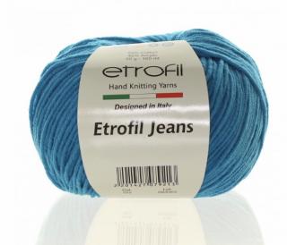 Etrofil Jeans tmavě tyrkysová 022