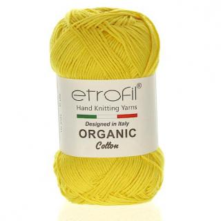 Organic Cotton žlutá EB018