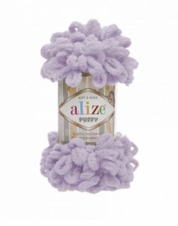 Příze Alize Puffy lila 27