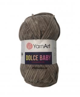 Příze Dolce Baby mocca 754