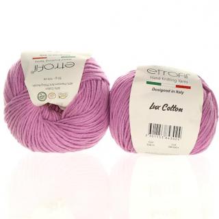 Příze Lux Cotton fialovorůžová 70611