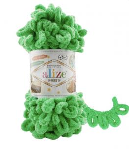 Příze Puffy zelená 778