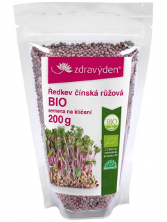 Zdravý den Ředkev semínka na klíčení BIO 200 g