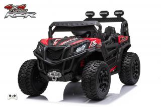 DEA Dětská Bugina Turbo RZR 4x4 s 2.4G, dvoumístná, červená