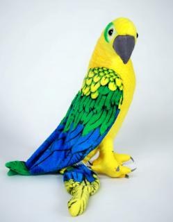 Nádherný plyšový papoušek Ara
