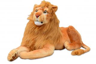 Plyšový lev délky 178cm