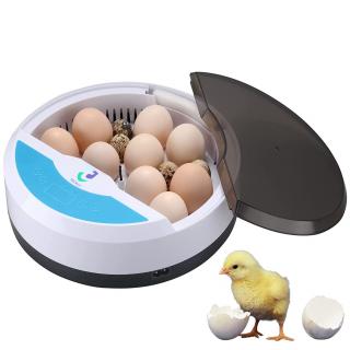 LÍHEŇ - DIGITÁLNÍ MINI INKUBÁTOR 9 VAJEC (Digitální Mini líheň až na 9 slepičích vajec s digitálním nastavením teploty a automatickým prouděním vzduchu. Digitální inkubátor – líheň kuřat, křepelek, kachen a jiné drůbeže. Technicky jednoduchá, ale plně fun
