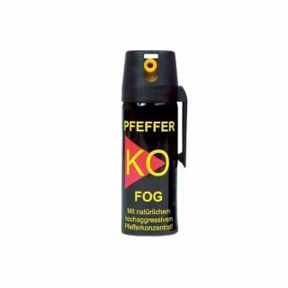 PEPŘOVÝ SPREJ KO - FOG 50ml (Pepřový sprej KO - FOG je vynikající spray pro sebeobranu. Obranný sprej KO FOG 50 ml je mlhový aerosol, který je vhodnější na kratší vzdálenosti.)