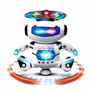 TANČÍCÍ ROBOT (Tančící robot se zvukovým a světelným efektem je super hračka, která potěší každého.)