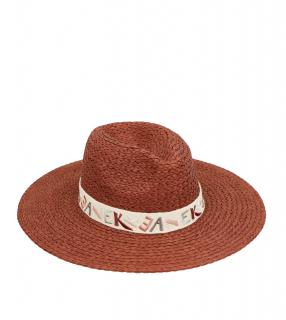 Anekke dámský slaměný klobouk Terracotta